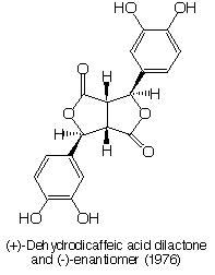 (+)-Dehydrodicaffeic acid dilactone and (-)-enantiomer_1