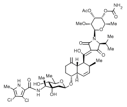 Amycolamicinの構造